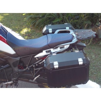 Conjunto Baú Lateral + Suporte Lateral - HONDA CRF 1000L - ÁFRICA TWIN