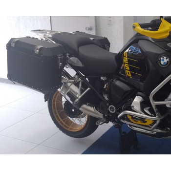 Conjunto Baú Lateral + Top Case + Suportes - BMW R1200 / 1250 GS adventure