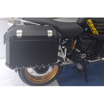 Conjunto Baú Lateral + Top Case + Suportes - BMW R1200 / 1250 GS adventure