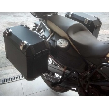 Conjunto Baú Lateral + Suporte Lateral - BMW F800GS Adventure