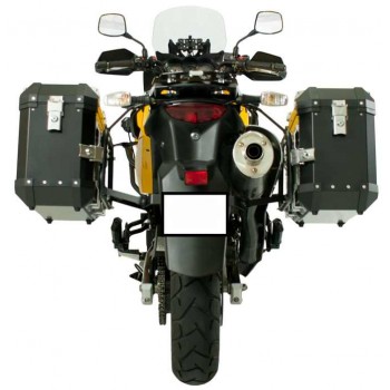 Conjunto Baú Lateral + Suporte Lateral - VStrom DL 650 (até 2012)